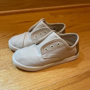 Toms Kids Sneakers in Cream and Brown